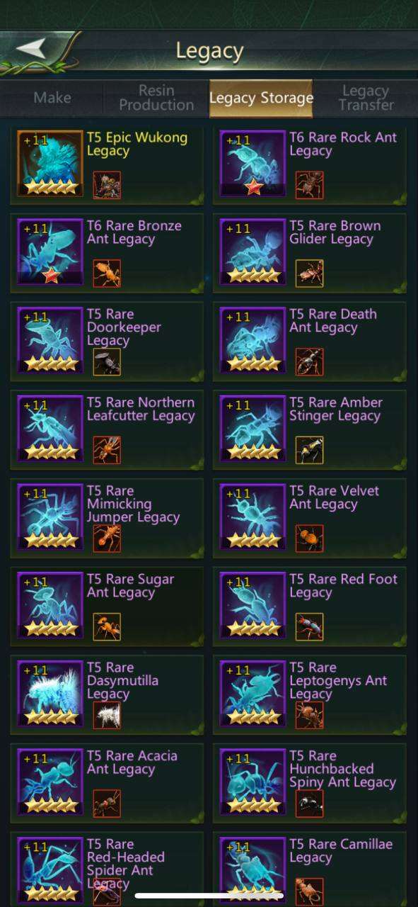 продажа аккаунта к игре Ant Legion